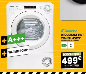 Electro Depot Candy droogkast met warmtepomp aanbieding