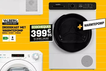 Electro Depot Droogkast met warmtepomp aanbieding