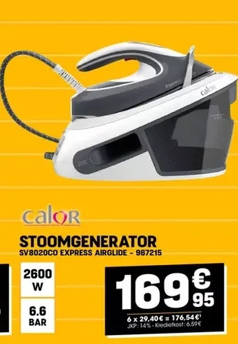 Electro Depot Stoomgenerator aanbieding