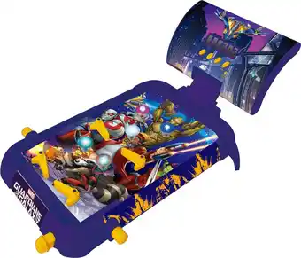 Lexibook - marvel guardians of the galaxy tafel elektronische flipperkast, actie- en reflexspel voor kinderen en gezinnen, lc