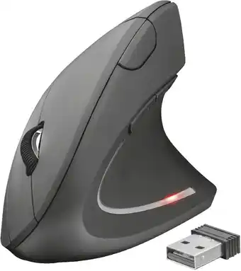 Coolblue Trust verto draadloze ergonomische muis aanbieding