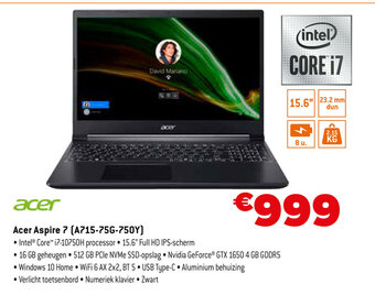 Expert Acer Aspire 7 A715-75g-750Y aanbieding