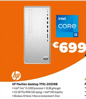 Expert HP Pavilion desktop TP01-200NB aanbieding