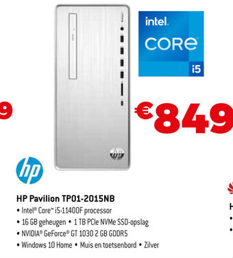 Expert HP Pavilion TP01-2015NB aanbieding