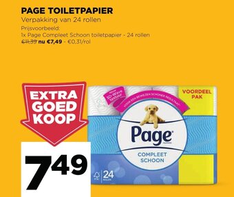 Jumbo Page toiletpapier aanbieding
