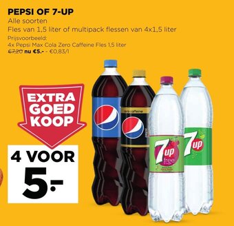 Jumbo Pepsi of 7-up aanbieding