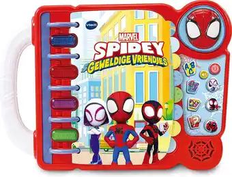 Bol.com Vtech spidey avonturenboek - educatief speelgoed - maak kennis met letters en woorden - 3 tot 7 jaar aanbieding