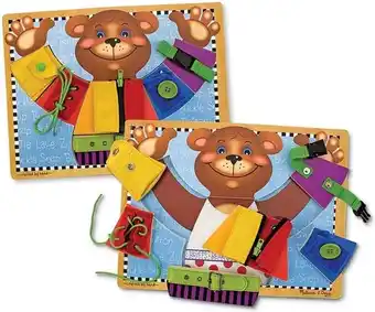Melissa & doug activiteitenbord met basisvaardigheden