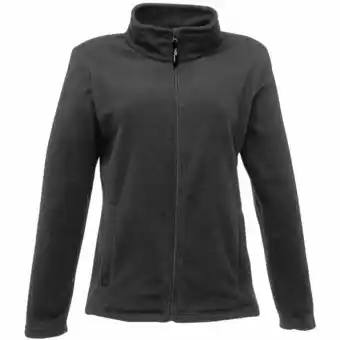 Decathlon Dames fullzip 210 series microfleece vest (zwart) aanbieding