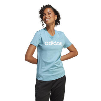 Decathlon Fitness t-shirt dames blauw aanbieding
