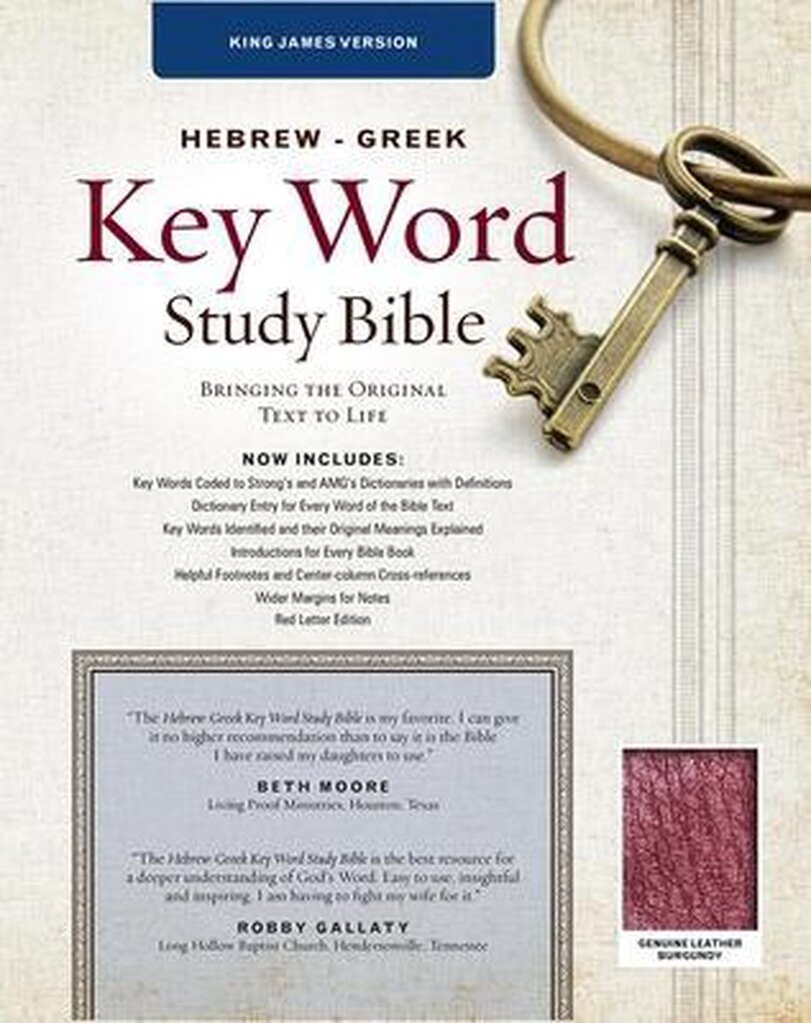 Bol.com Hebrew-greek key word study bible-kjv aanbieding