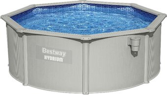 Bol.com Bestway framezwembad hydrium bovengronds rond 360x120 cm aanbieding