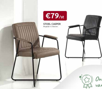 Crack Stoel casper aanbieding