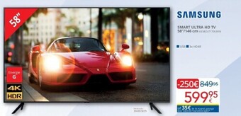 Eldi Samsung smart ultra hd tv 58’’/146 cm aanbieding