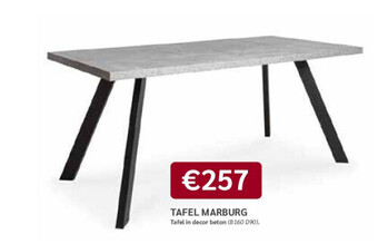 Crack Tafel marburg aanbieding