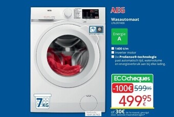 Eldi Wasautomaat aanbieding