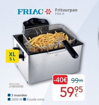 Eldi Frituurpan aanbieding