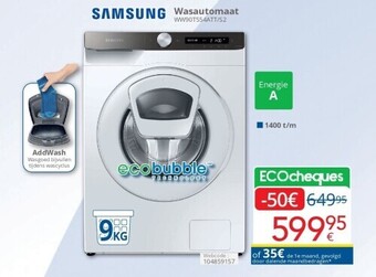 Eldi Wasautomaat aanbieding