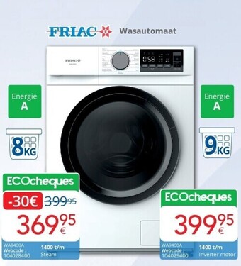 Eldi Wasautomaat aanbieding