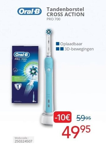 Eldi Tandenborstel cross action aanbieding