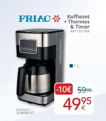 Eldi Koffiezet + thermos & timer aanbieding