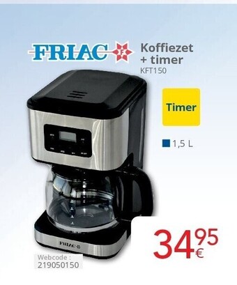 Eldi Koffiezet + timer aanbieding
