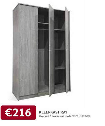 Crack Kleerkast ray aanbieding