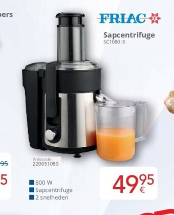 Eldi Sapcentrifuge aanbieding