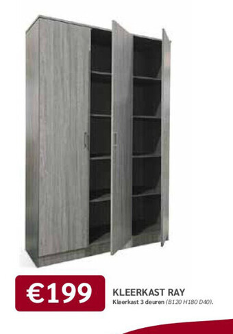 Crack Kleerkast ray aanbieding