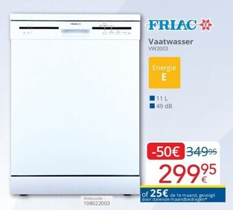 Eldi Vaatwasser aanbieding