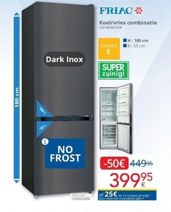 Eldi Koel/vries combinatie aanbieding