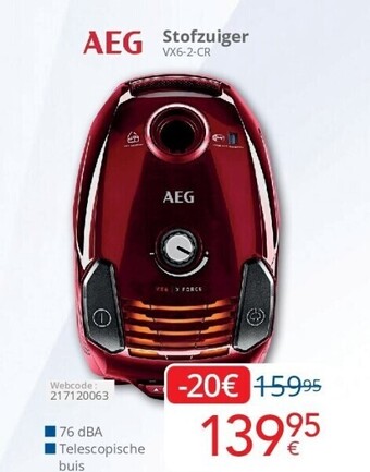 Eldi Stofzuiger aanbieding