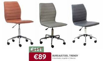 Bureaustoel trendy