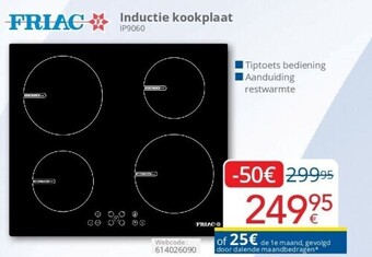 Eldi Inductie kookplaat aanbieding