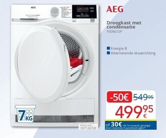 Eldi Droogkast met condensatie aanbieding