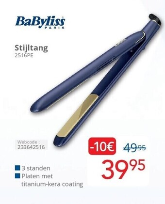 Eldi Stijltang aanbieding