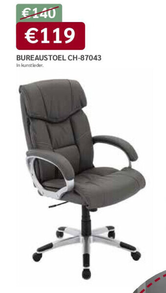 Crack Bureaustoel ch-87043 aanbieding