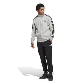 Decathlon Trainingspak voor fitness en soft training heren grijs zwart aanbieding