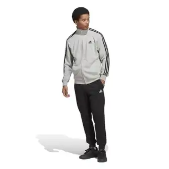 Decathlon Trainingspak voor fitness en soft training heren grijs zwart aanbieding