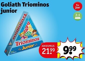 Kruidvat Goliath triominos junior aanbieding