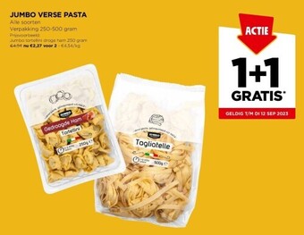 Jumbo verse pasta
