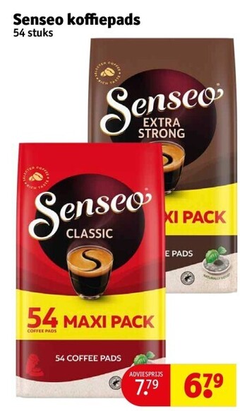 Kruidvat Senseo koffiepads aanbieding