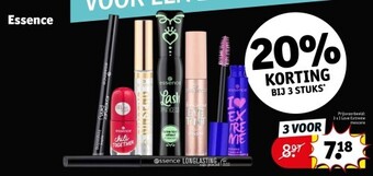 Kruidvat Essence aanbieding