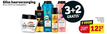 Kruidvat Gliss haarverzorging aanbieding