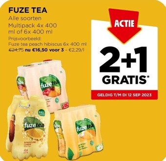 Jumbo Fuze tea aanbieding