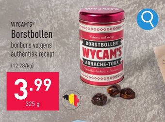 ALDI WYCAM'S Borstbollen 325 g aanbieding