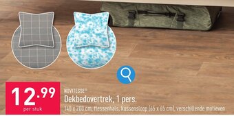 ALDI NOVITESSE Dekbedovertrek aanbieding