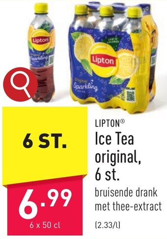 ALDI LIPTON Ice Tea original aanbieding