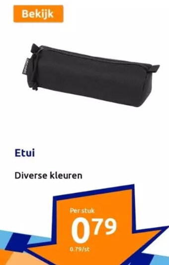Action Etui aanbieding
