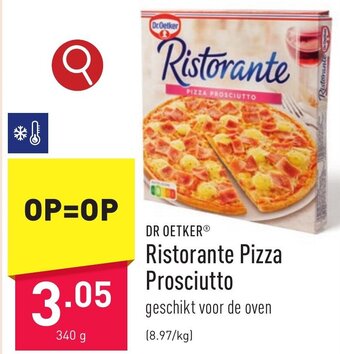 DR OETKER Ristorante Pizza Prosciutto